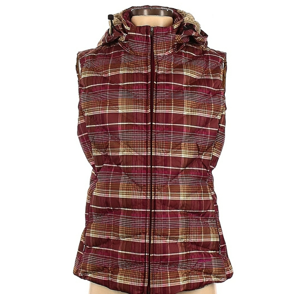 Patagonia Down With It hooded puffer vest M NWOT
